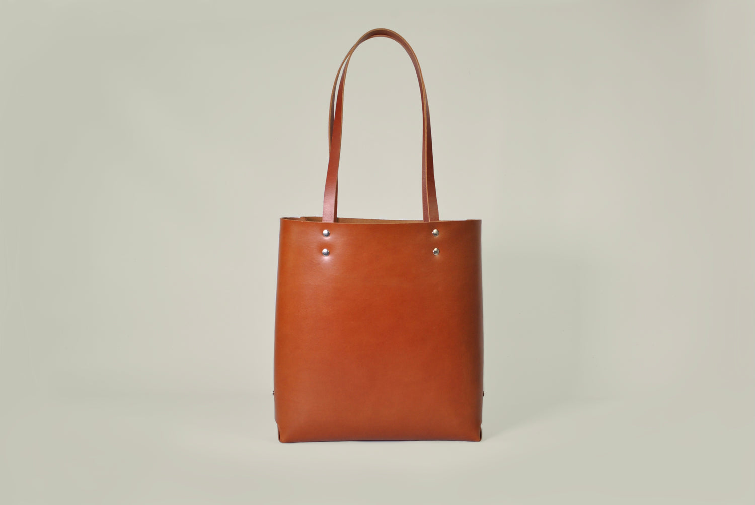 Leather Tote Tan