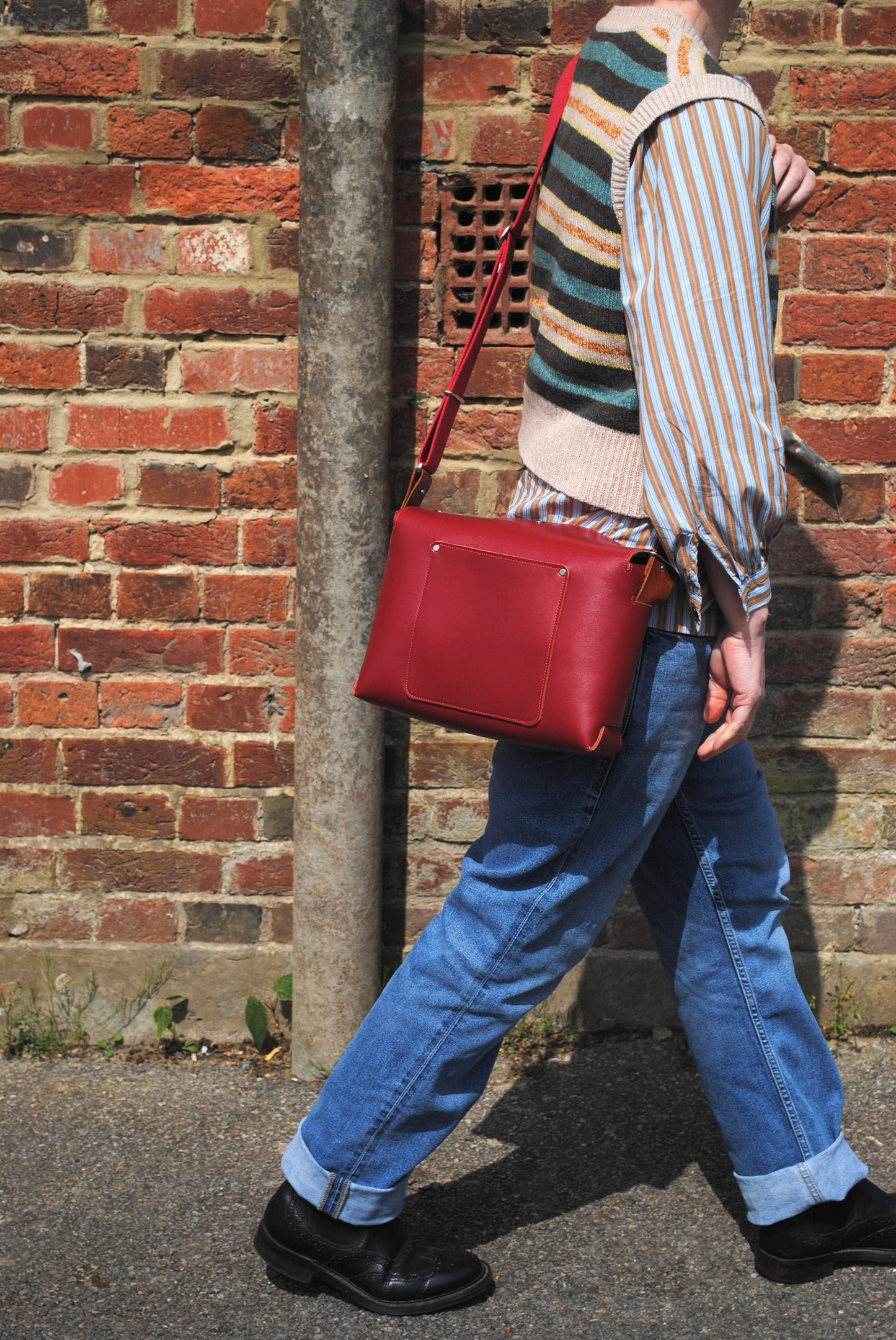 Tiger Combo. Red & Tan